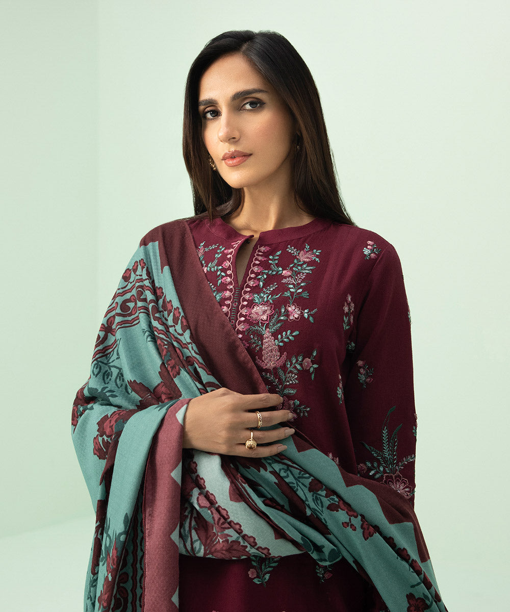 3 Piece - Cotton Karandi Suit