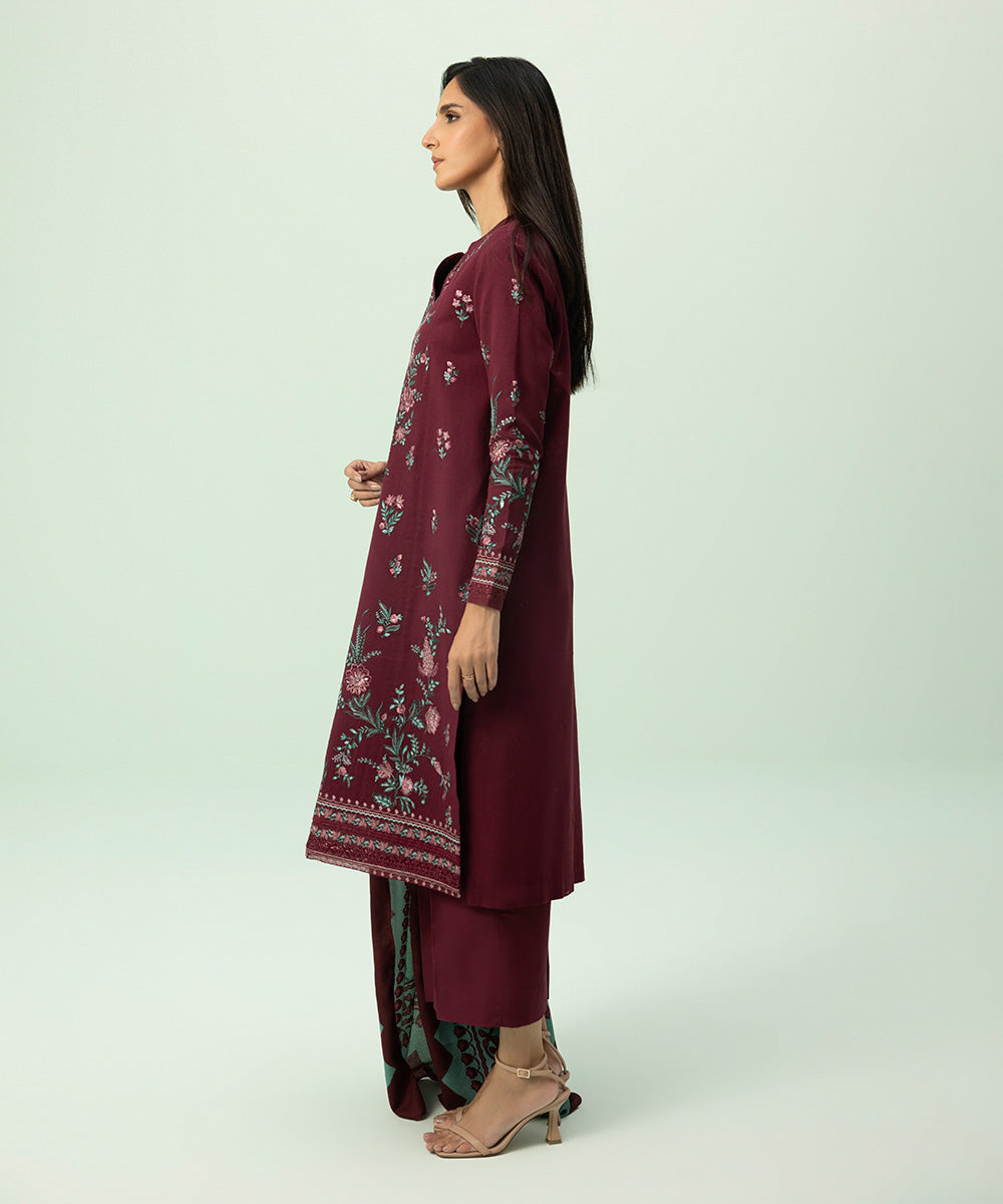 3 Piece - Cotton Karandi Suit