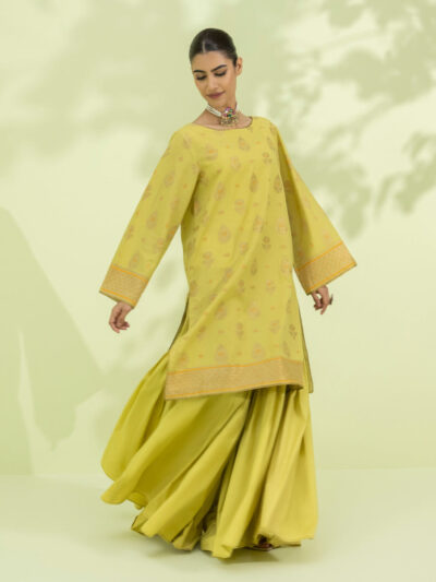 2 Piece - Extra Weft Jacquard Suit