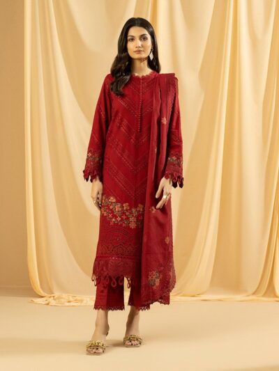 3 Piece - Dyed Embroidered Lawn Suit