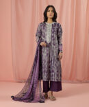 3 Piece - Digital Printed Embroidered Lawn Suit