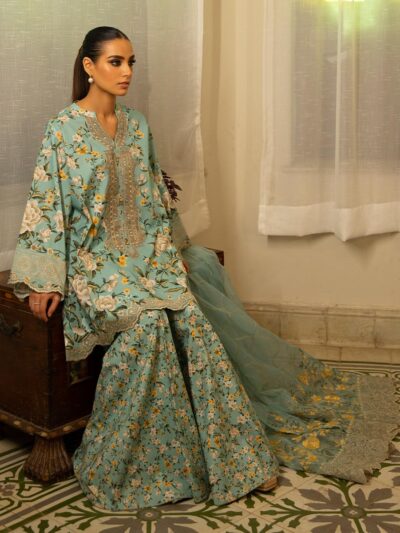 3 Piece - Embroidered Lawn Suit