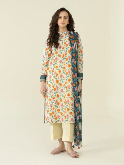 2 Piece - Printed Lawn Suit