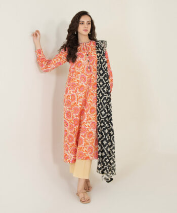 2 Piece - Printed Lawn Suit