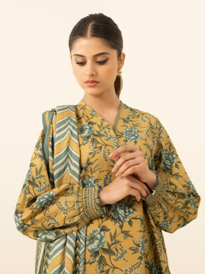 2 Piece - Printed Khaddar Suit