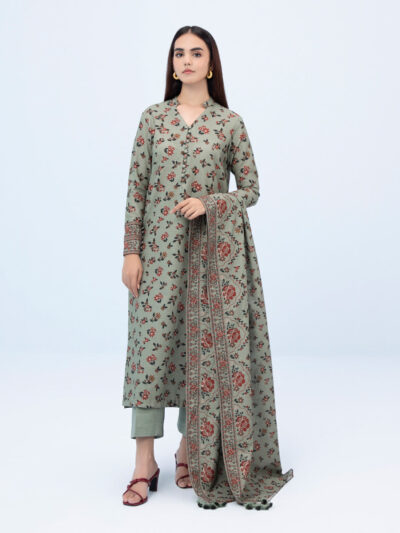 2 Piece - Printed Khaddar Suit