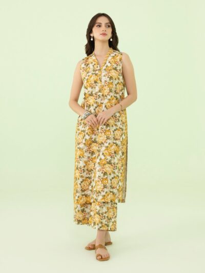 2 PIECE - PRINTED KHADDAR SUIT