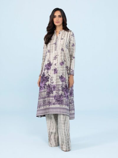 2 Piece - Printed Khaddar Suit