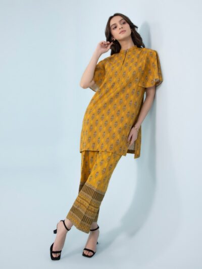 2 Piece - Printed Khaddar Suit