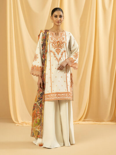 2 Piece - Dyed Embroidered Lawn Suit