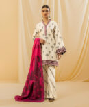 3 Piece - Dyed Extra Weft Jacquard Suit