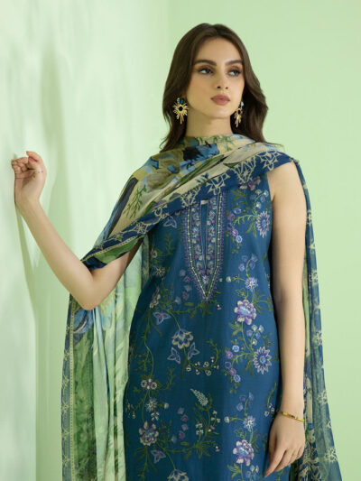 3 Piece - Embroidered Lawn Suit