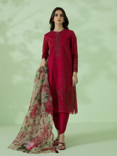 3 Piece - Embroidered Lawn Suit