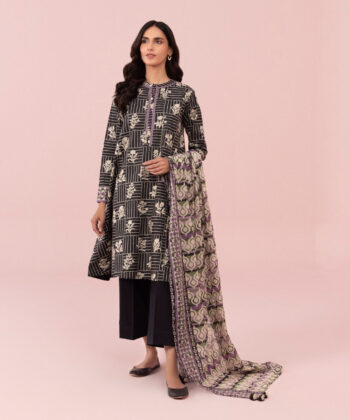 2 Piece - Printed Cambric Suit