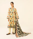 2 Piece – Printed Khaddar Suit