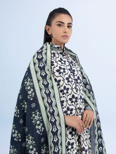 2 Piece - Printed Khaddar Suit