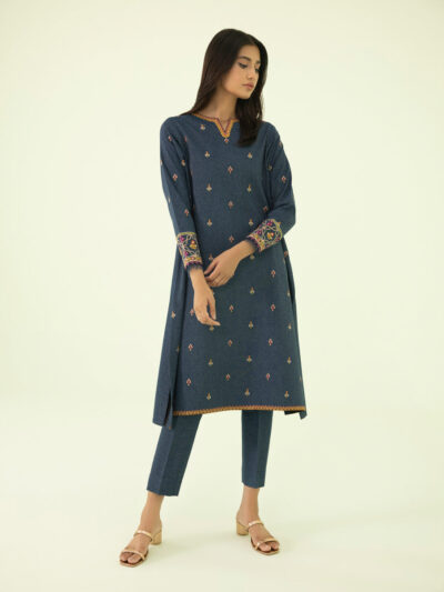 2 Piece - Embroidered Karandi Suit