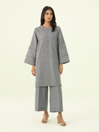 2 Piece - Embroidered Karandi Suit