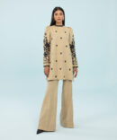 2 Piece - Embroidered Khaddar Suit