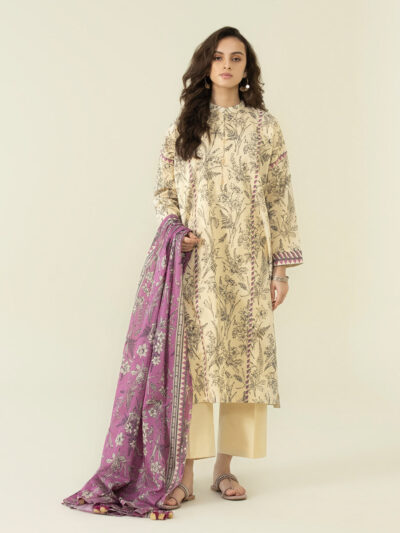 3 Piece - Printed Lawn Suit