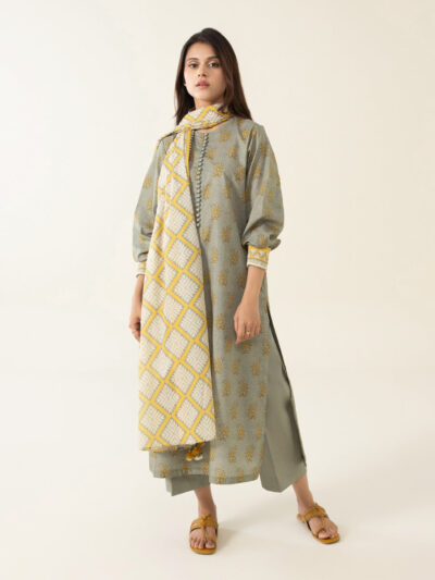 3 Piece - Printed Lawn Suit