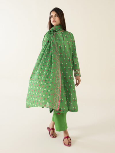 3 Piece - Printed Lawn Suit