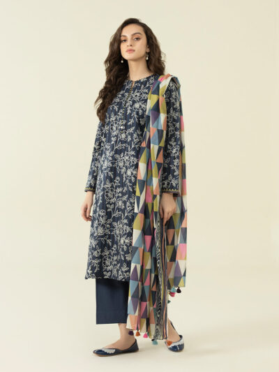 3 Piece - Printed Lawn Suit