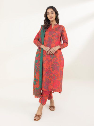 3 Piece - Printed Lawn Suit