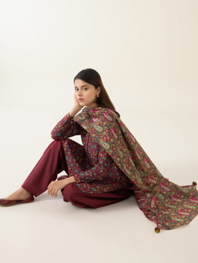 3 Piece - Printed Lawn Suit