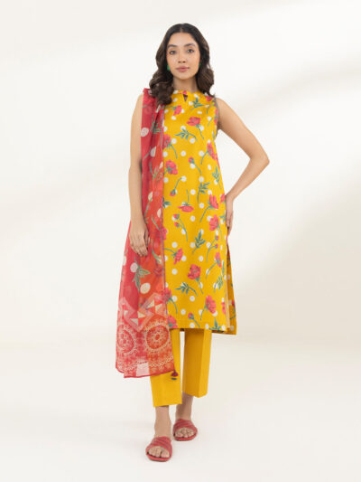 3 Piece - Printed Lawn Suit