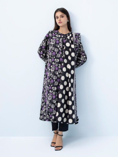 3 Piece - Printed Khaddar Suit