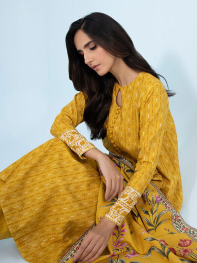 2 Piece - Printed Khaddar Suit