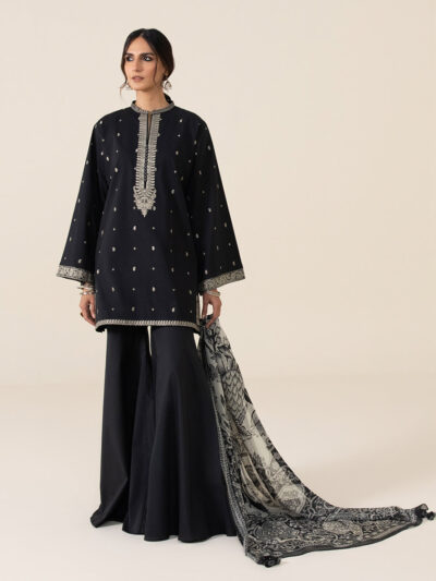 3 Piece - Embroidered Textured Lawn Suit