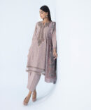 3 Piece Embroidered Cotton Karandi Suit
