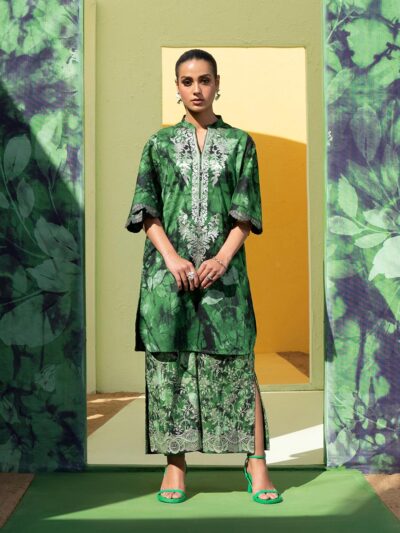 2 Piece - Digital Printed Embroidered Lawn Suit