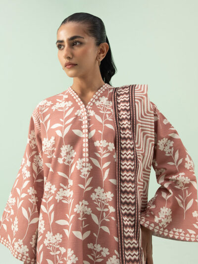 2 Piece - Printed Light Khaddar Suit