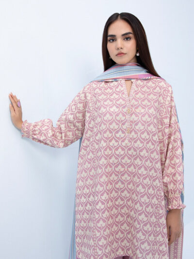 2 Piece - Printed Khaddar Suit