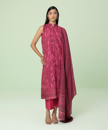 2 Piece - Printed Light Khaddar Suit