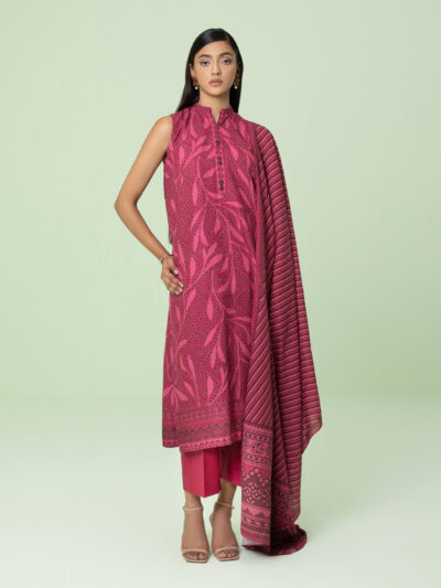 2 Piece - Printed Light Khaddar Suit