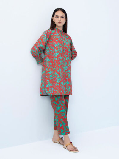 2 Piece – Printed Khaddar Suit
