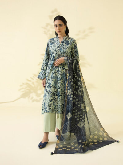 3 Piece - Digital Printed Lawn Suit