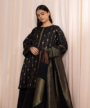 3 Piece - Embroidered Khaddar Suit