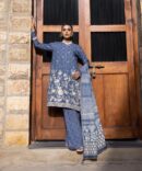 3 Piece - Embroidered Light Khaddar Suit