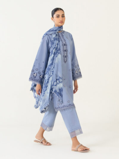 3 Piece - Embroidered Lawn Suit