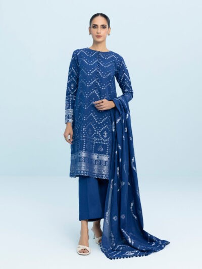 3 Piece - Dyed Jacquard Suit