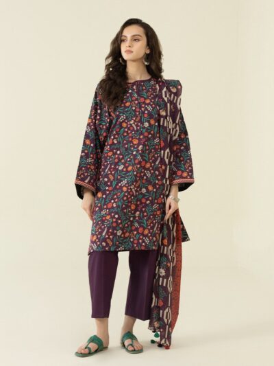 3 Piece - Printed Lawn Suit