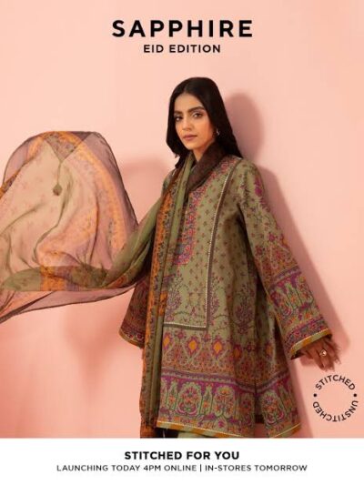 3 Piece - Embroidered Lawn Suit