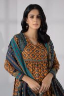 2 Piece - Printed Khaddar Suit