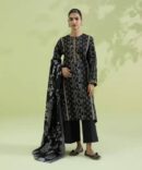 3 Piece - Embroidered Jacquard Suit