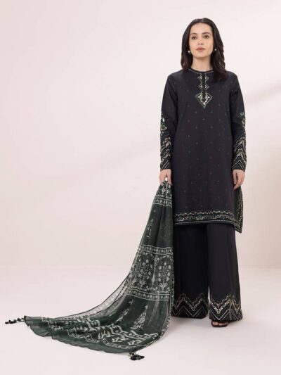 3 Piece - Embroidered Lawn Suit
